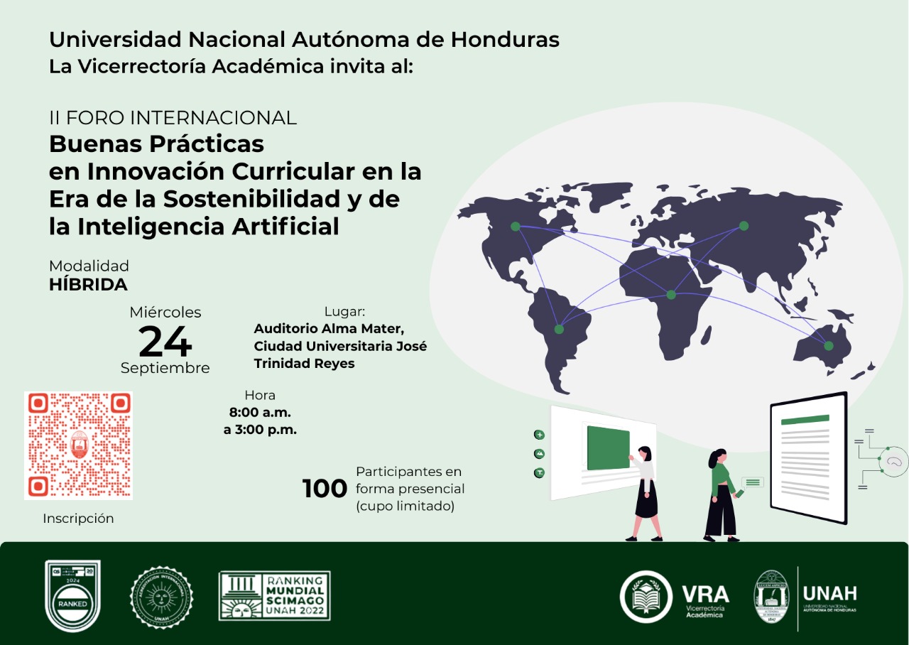 II Foro Internacional: Buenas prácticas en innovación curricular en la era de la sostenibilidad y la inteligencia artificial II Foro Internacional: Buenas prácticas en innovación curricular en la era de l